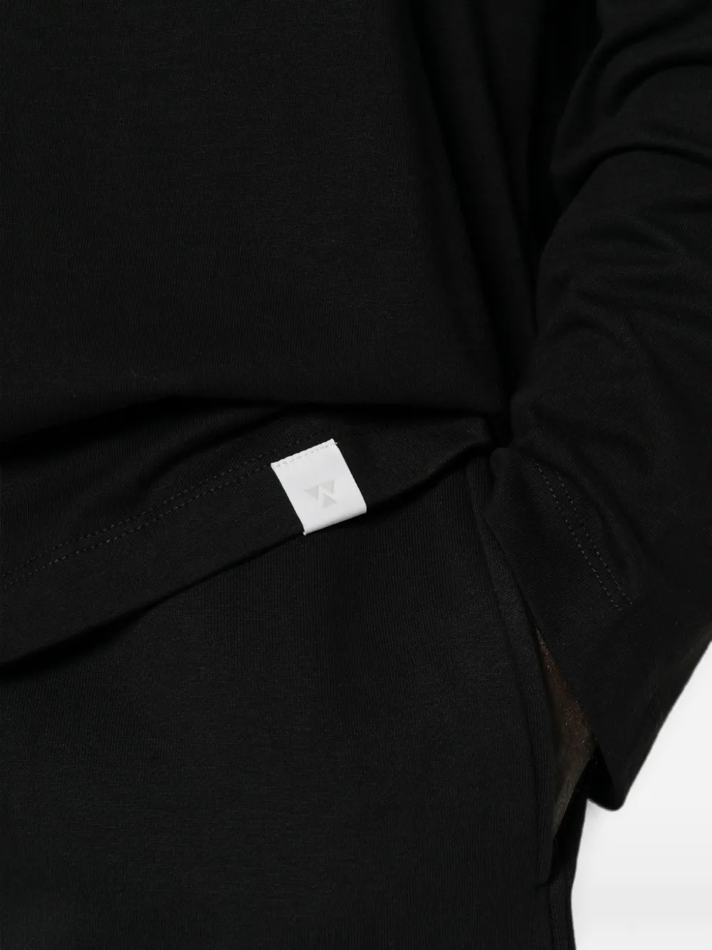 Woc Long-sleeve T-shirt In Black