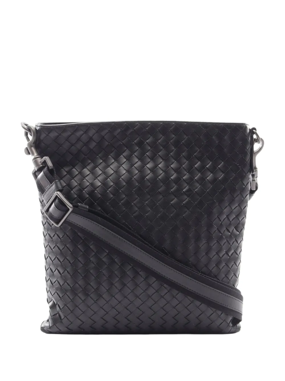 Bottega Veneta Pre-Owned 2012-2026 Nappa Intrecciato VN crossbody bag - Schwarz