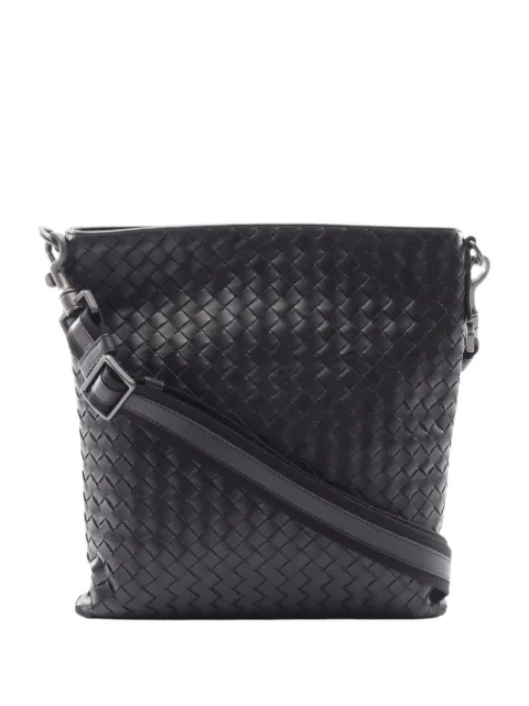 Bottega Veneta Pre-Owned bandolera VN de piel de napa Intrecciato 2012-2026