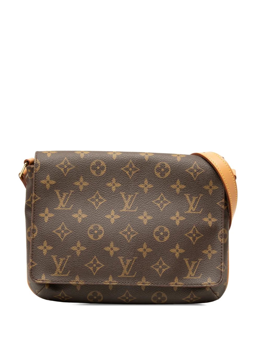 Louis Vuitton Pre-Owned 1998 Monogram Musette Tango Short Strap shoulder bag - Braun