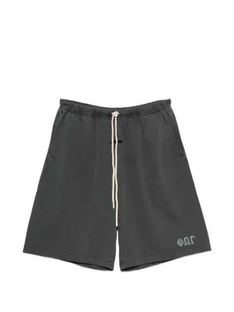 FEAR OF GOD ESSENTIALS logo-print drawstring shorts