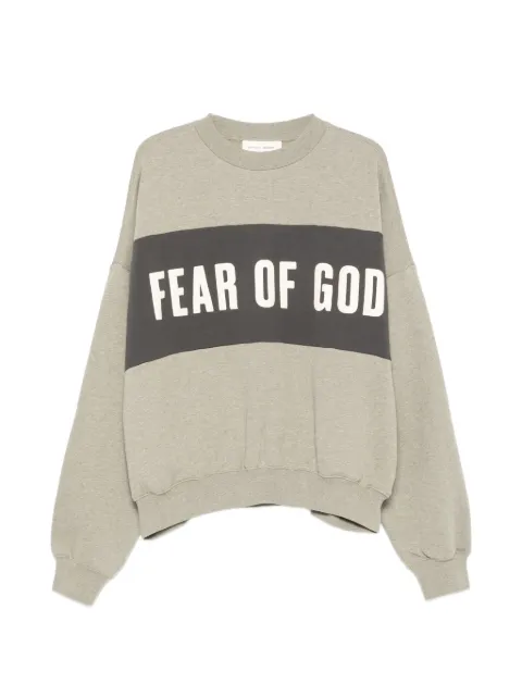 FEAR OF GOD ESSENTIALS Essentials logo-print sweater