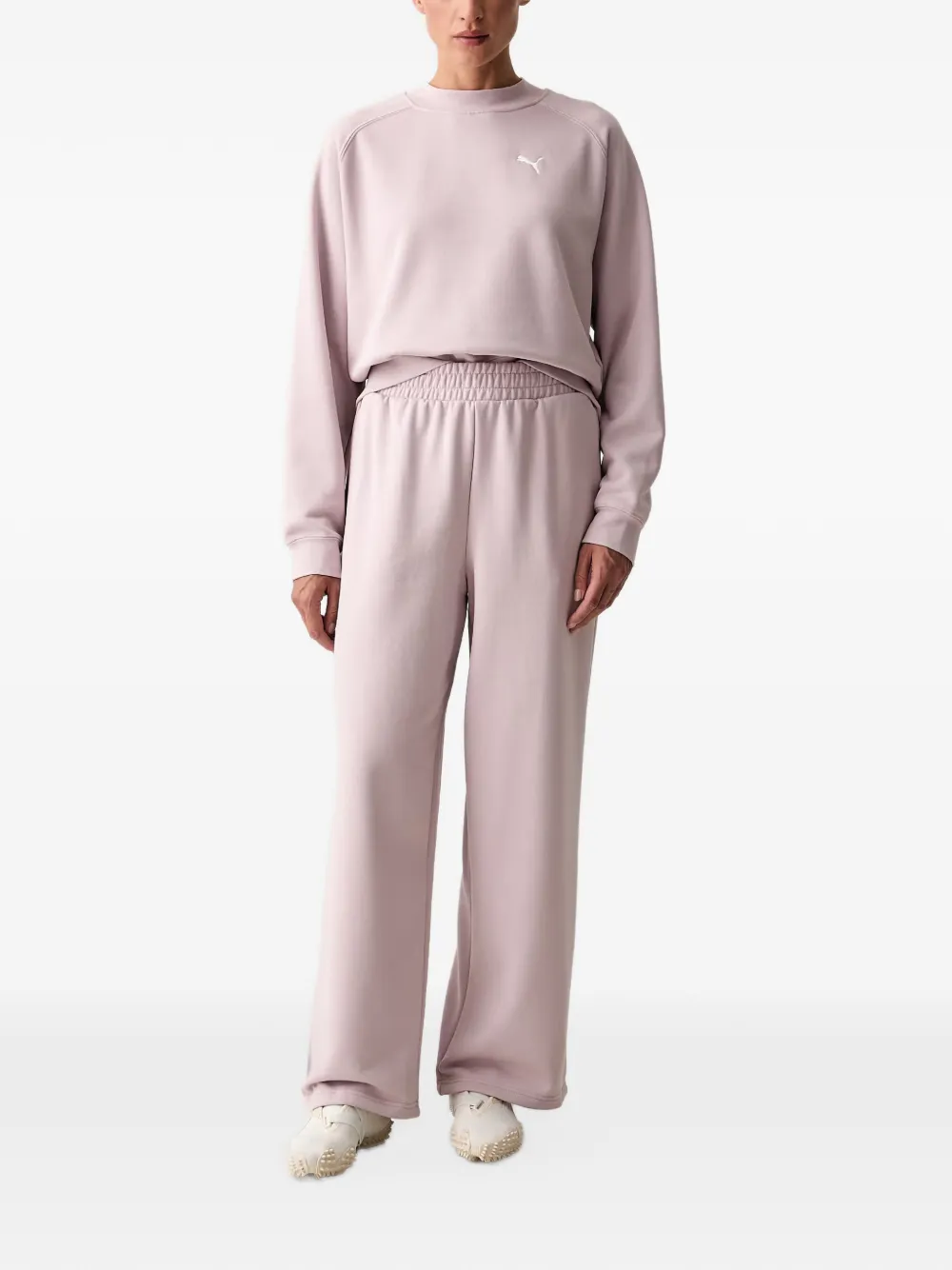 PUMA loungewear fleece tracksuit - Rosa