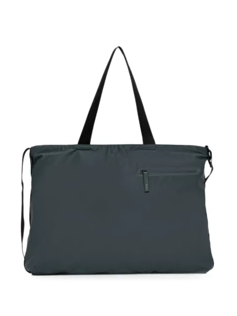 Rains logo-patch shoulder bag