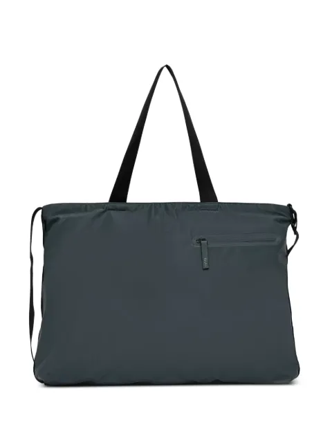 Rains logo-patch shoulder bag
