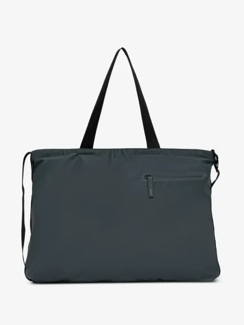 Rains logo-patch shoulder bag