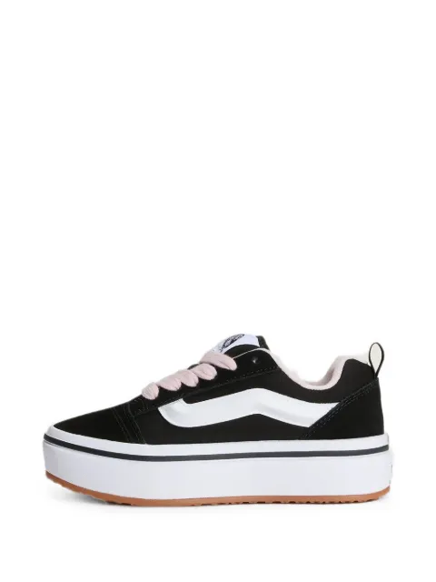 Vans Kids logo-patch platform sneakers