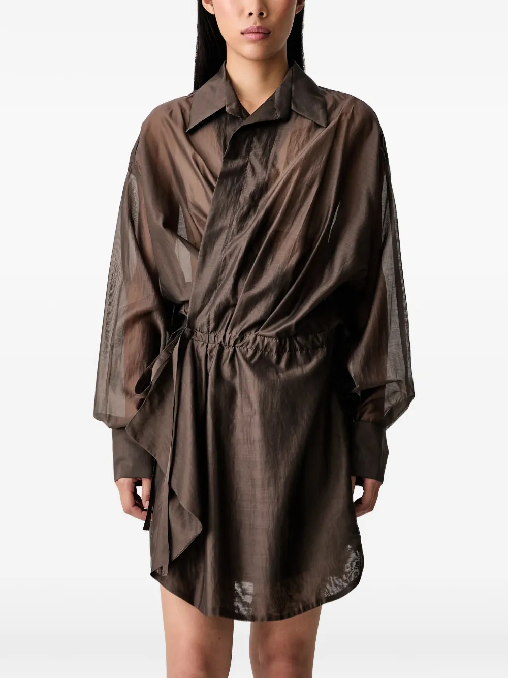 VICOLO Viole mini-jurk Bruin