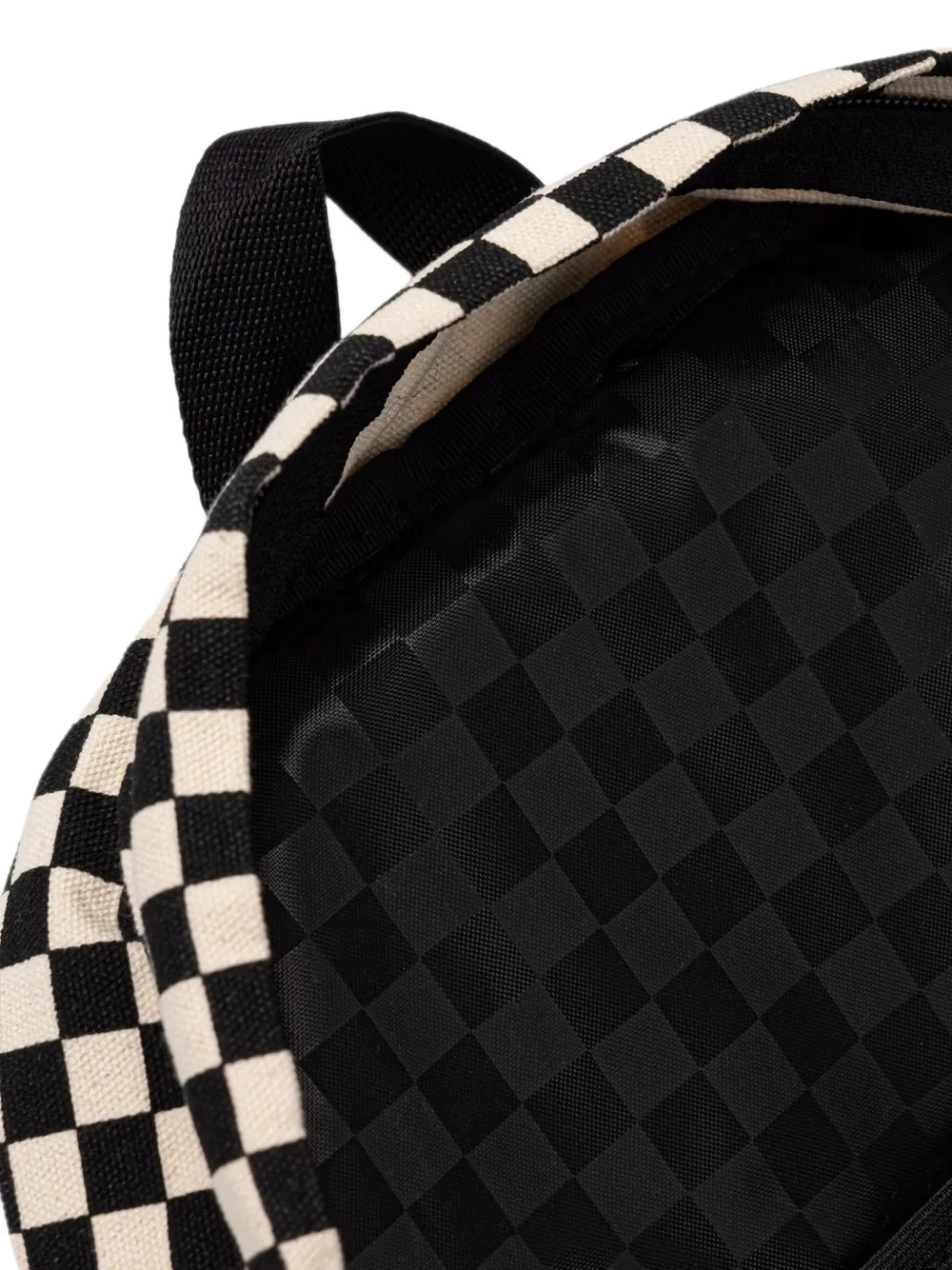 Vans checkerboard-print backpack Beige