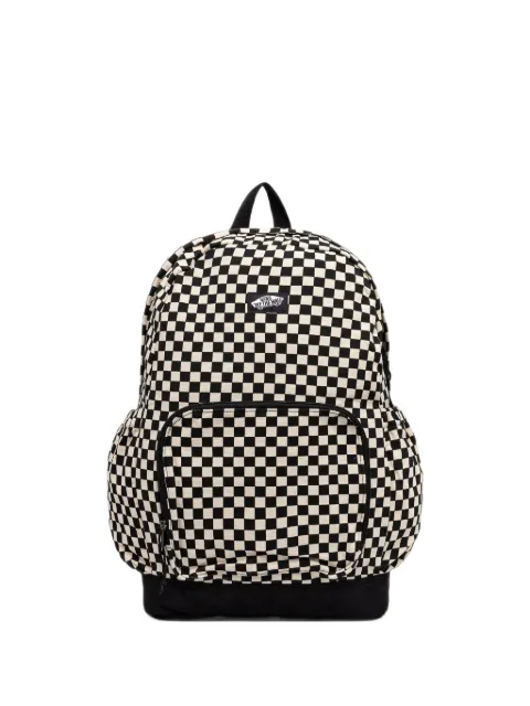 Vans checkerboard-print backpack