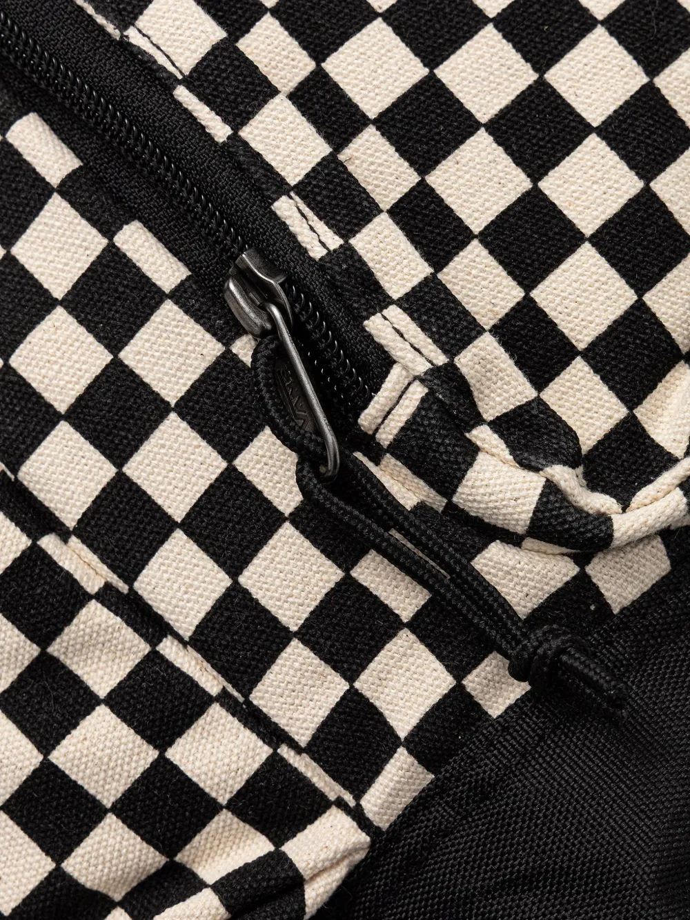 Vans checkerboard-print backpack Beige