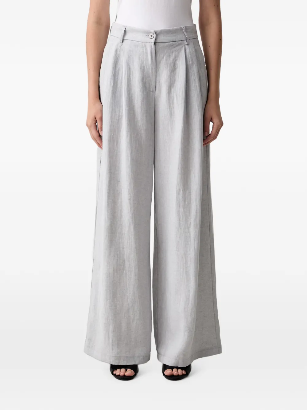 Vicolo Tailored Trousers In Gray