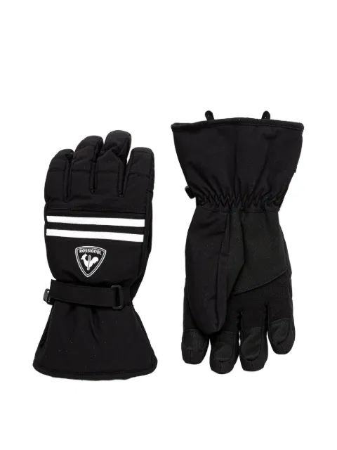 Rossignol logo-patch stripe-detail ski gloves