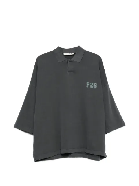 FEAR OF GOD ESSENTIALS logo-print oversized Polo shirt
