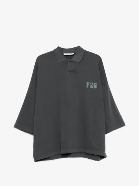 FEAR OF GOD ESSENTIALS polo oversize con logo