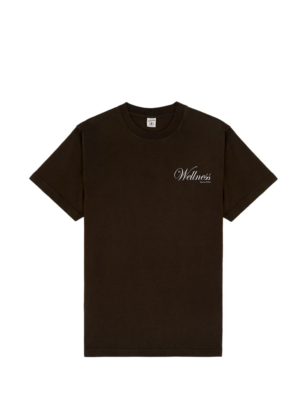 Sporty & Rich Soho cotton T-shirt - Marrone