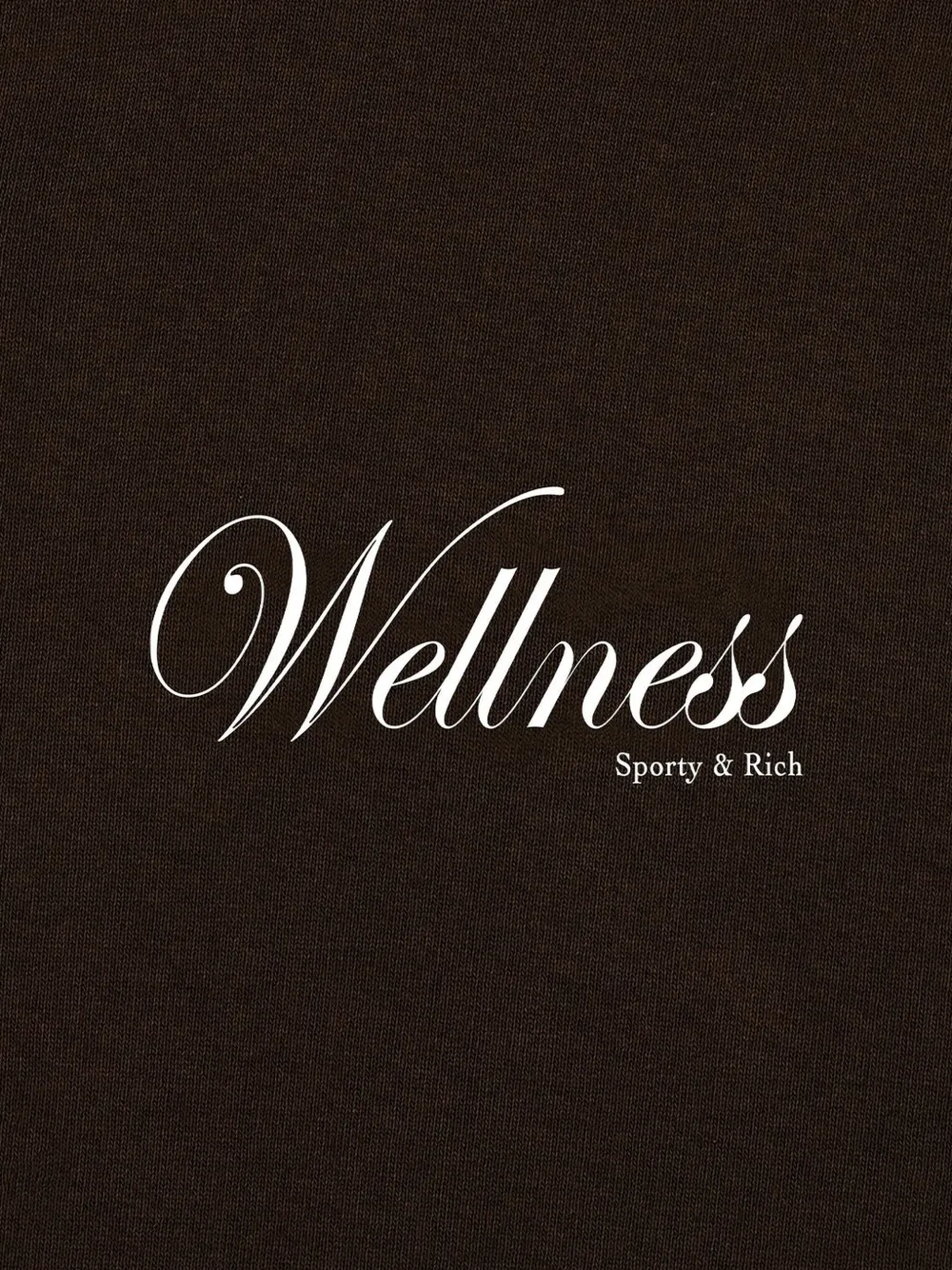 Sporty & Rich Soho T-shirt Bruin