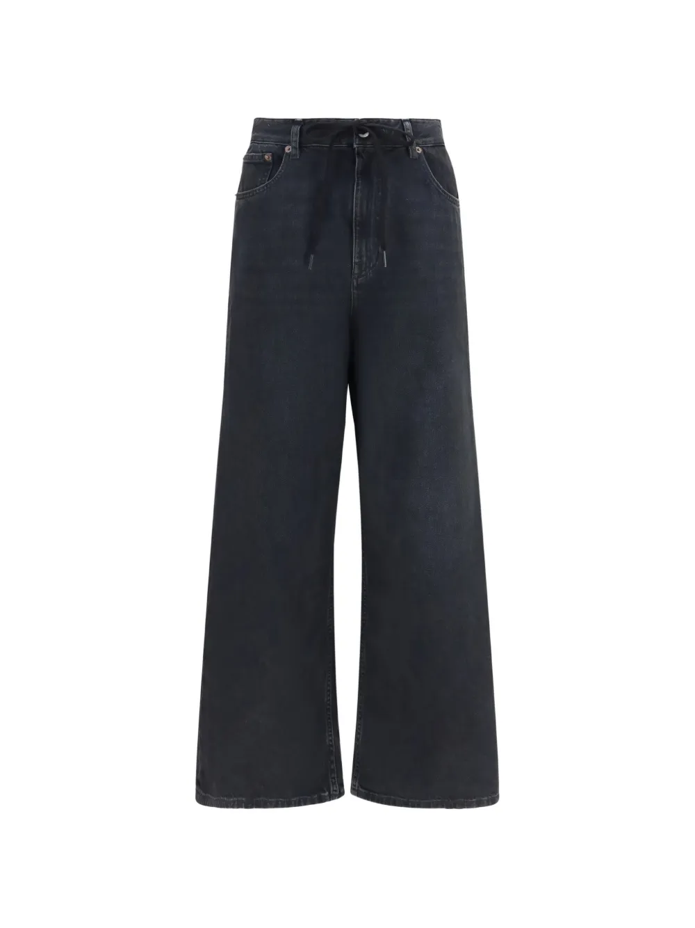 MM6 Maison Margiela drawstring jeans - Schwarz