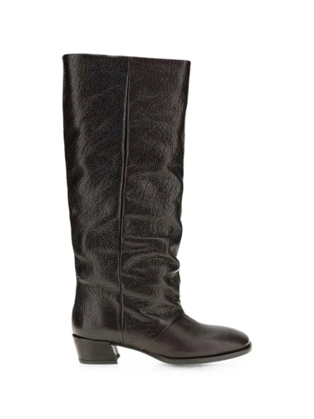 P.A.R.O.S.H. grained-leather knee-high boots Bruin