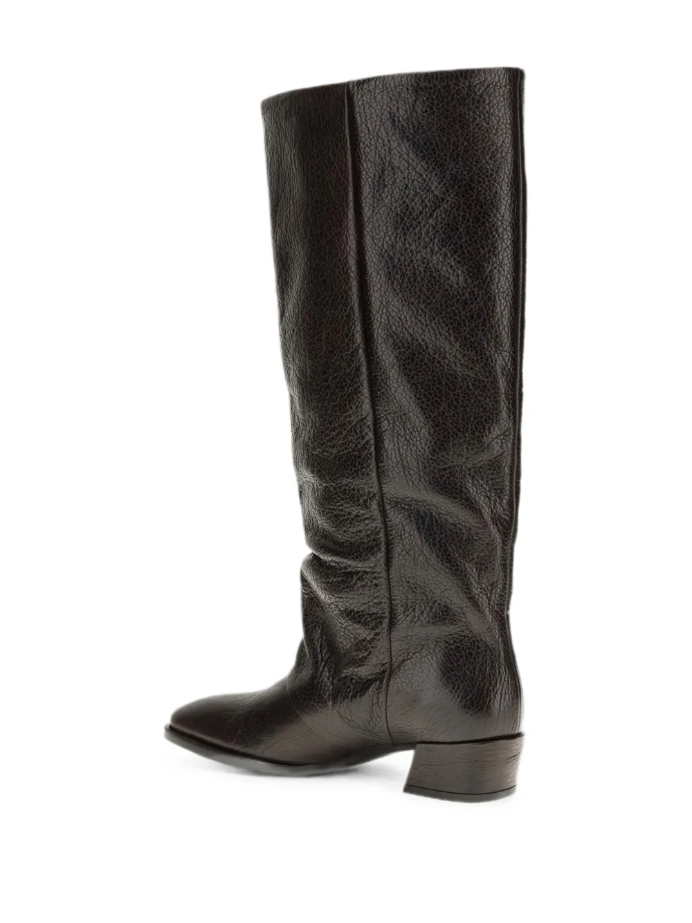 P.A.R.O.S.H. grained-leather knee-high boots Bruin