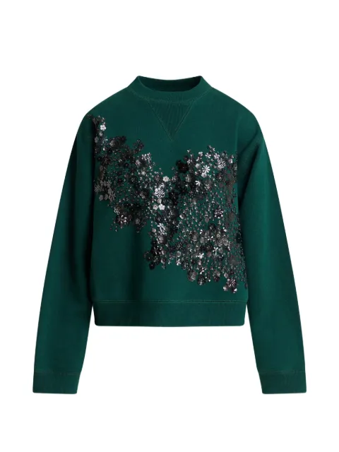 Essentiel Antwerp sudadera bordada con lentejuelas