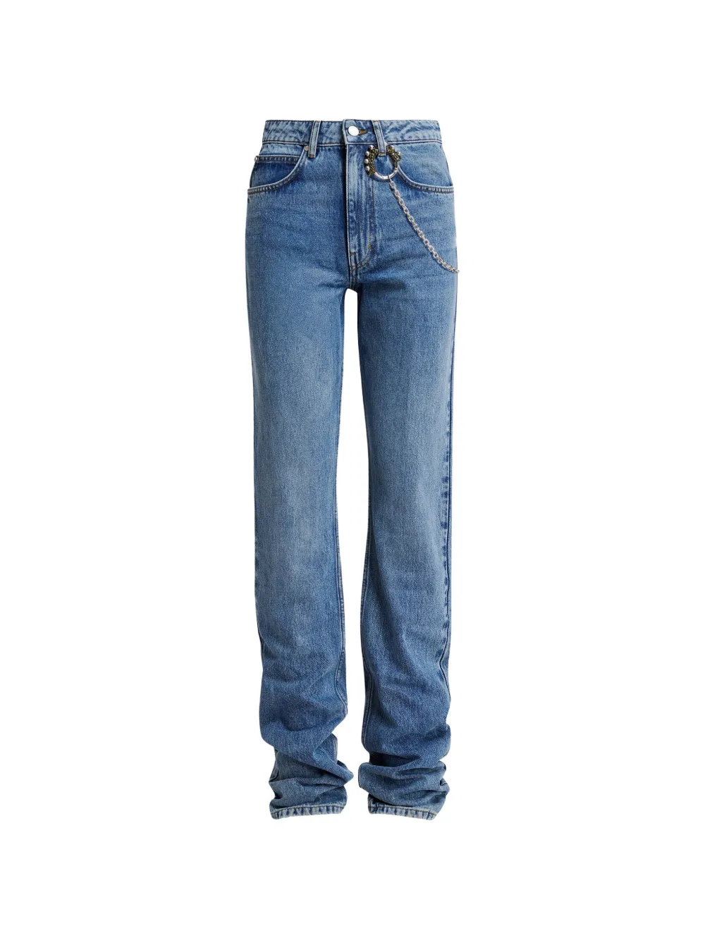 Essentiel Antwerp Karlos Jeans mit gerafftem Saum - Blau