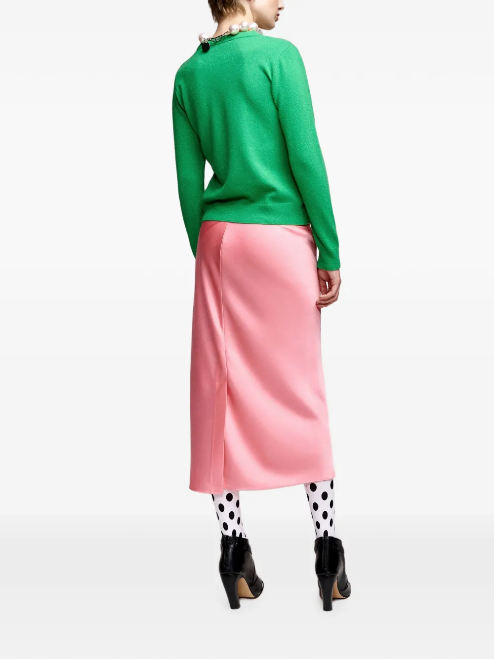 Essentiel Antwerp Trui met konijn-intarsia Groen