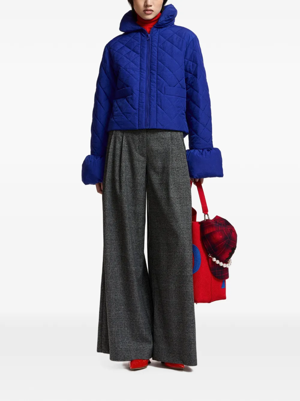 Essentiel Antwerp Jack met rits Blauw