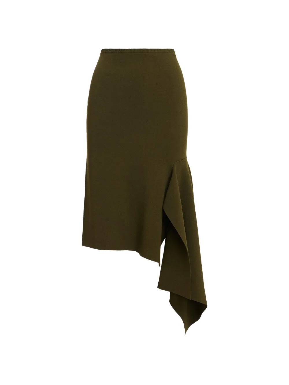 Essentiel Antwerp Kap asymmetrical midi skirt