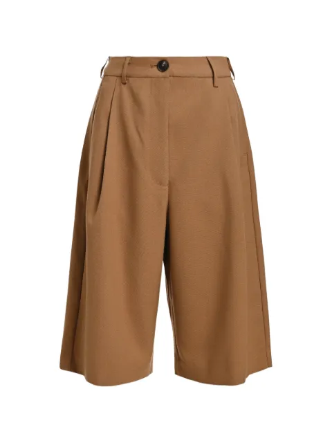 Essentiel Antwerp pleated tailored shorts