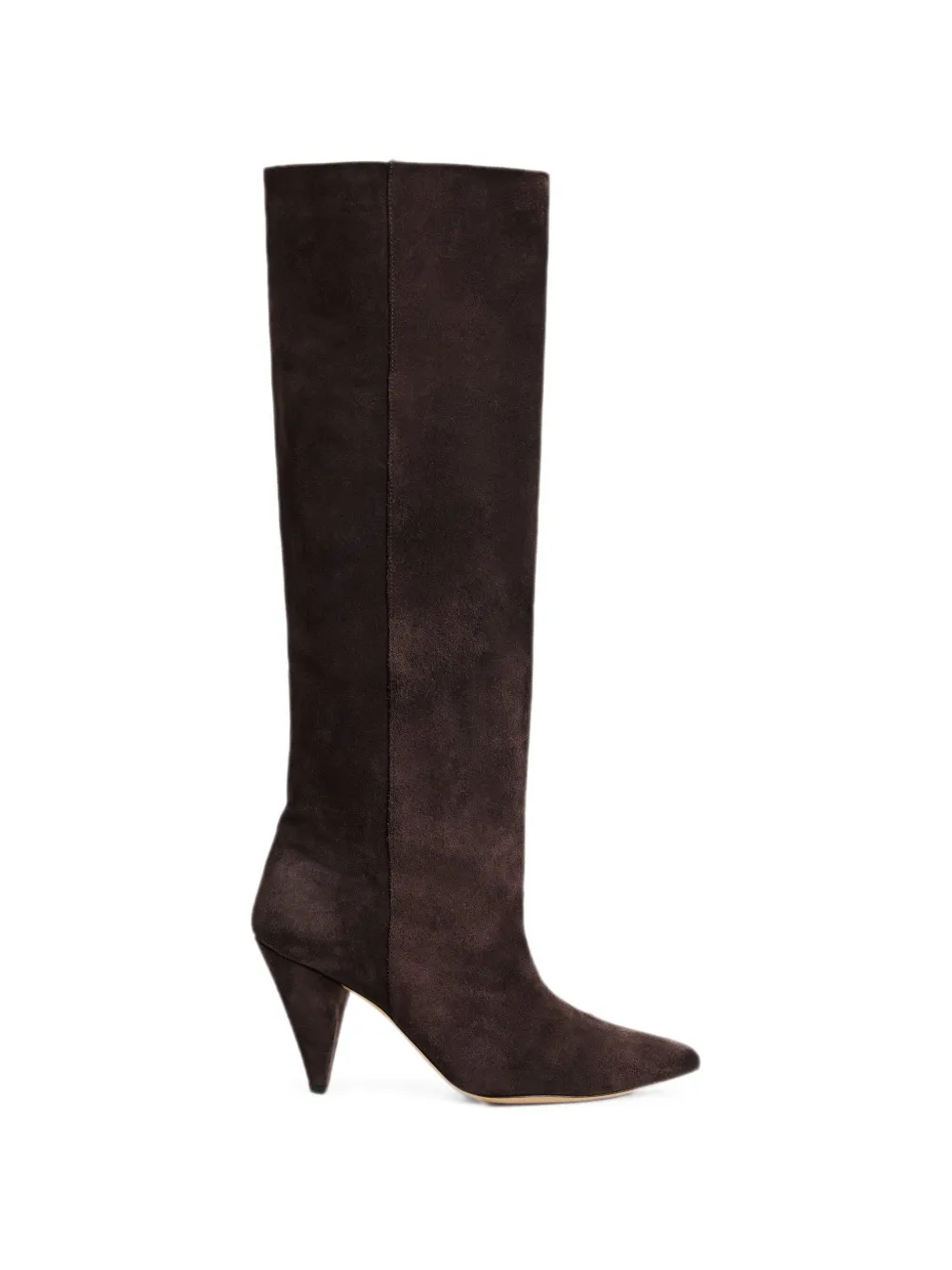 Essentiel Antwerp pointed-toe slouched knee-high boots Bruin