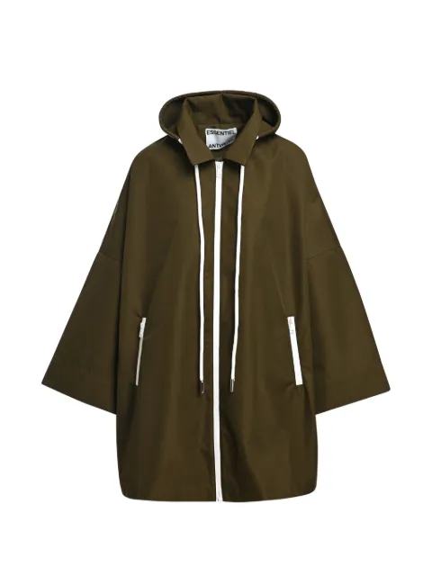 Essentiel Antwerp Krimson hooded coat