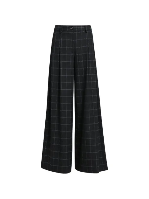 Essentiel Antwerp Kollection check-pattern palazzo pants 