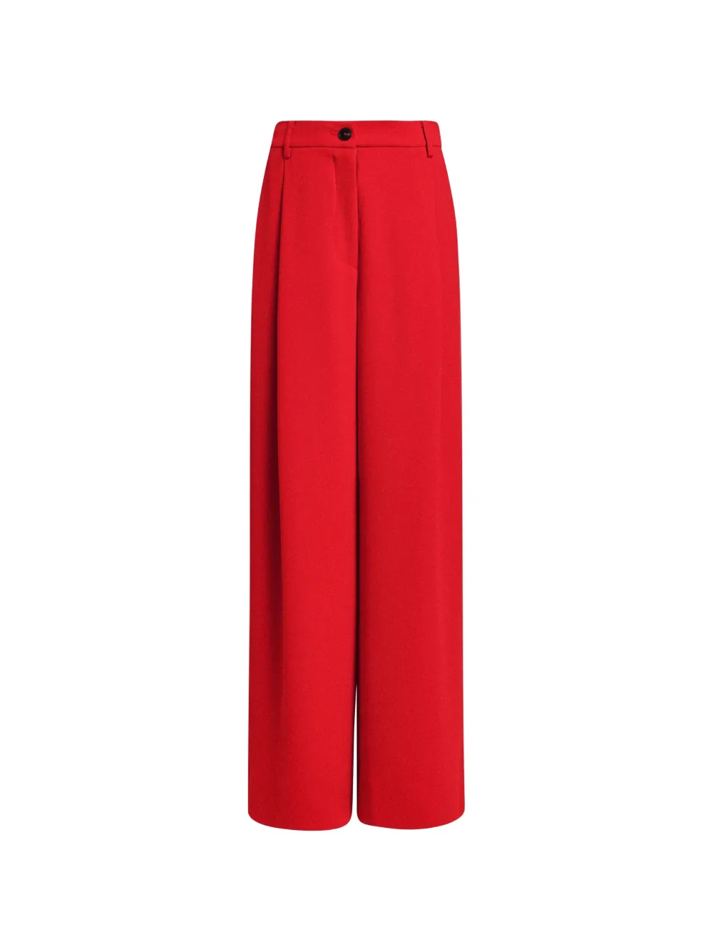 Essentiel Antwerp Kelsea Wide-Leg-Hose mit Falten - Rot