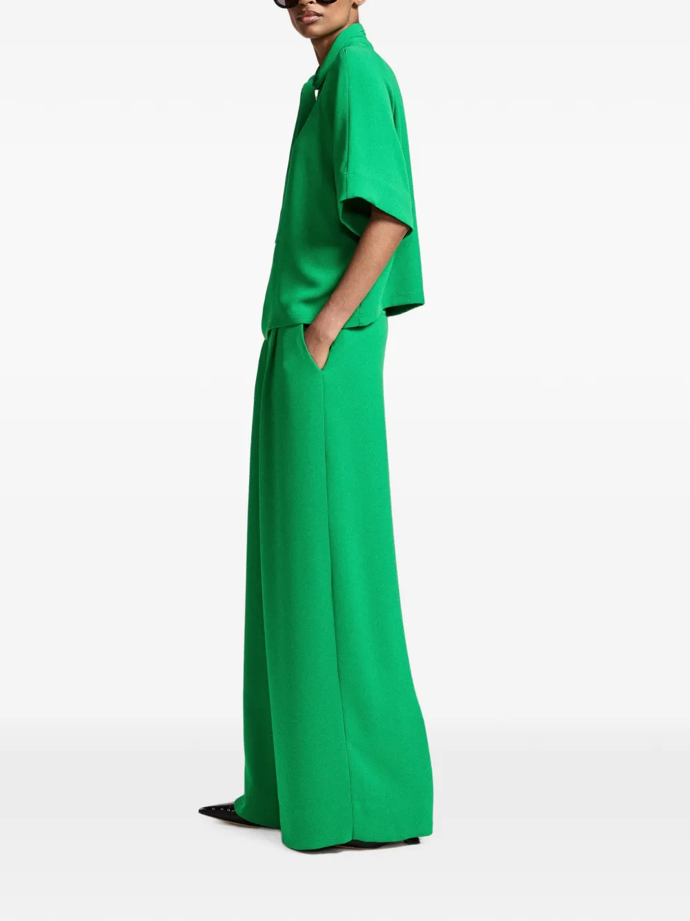 Essentiel Antwerp Kelsea plooibroek Groen