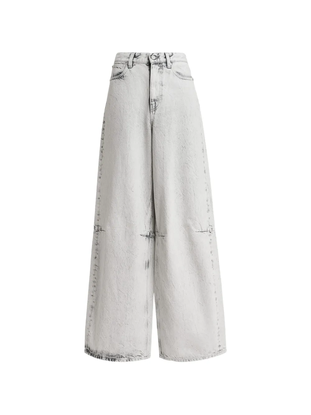 Essentiel Antwerp Jeans Kadi con effetto vissuto - Grigio