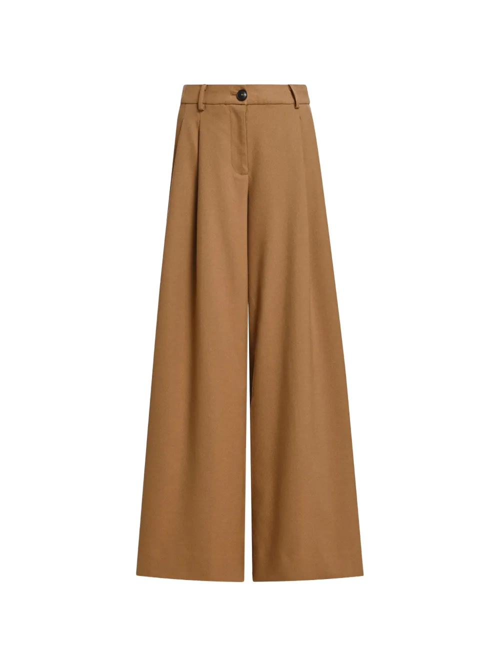 Essentiel Antwerp Pantaloni a gamba ampia - Marrone