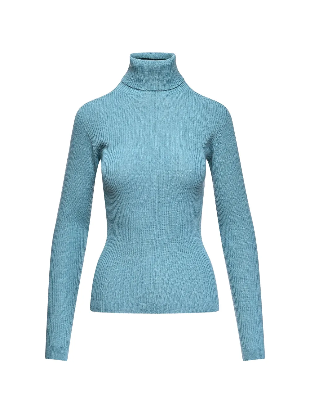Essentiel Antwerp Gerippter Kelmuse1 Rollkragenpullover - Blau