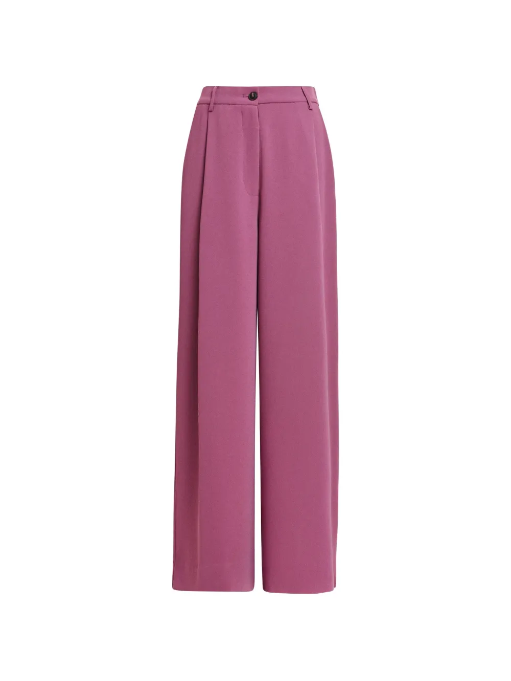 Essentiel Antwerp Weite Kelsea Hose mit Faltendetail - Violett