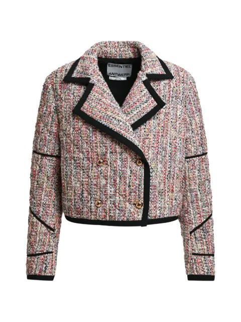 Essentiel Antwerp Kira1 quilted double-breasted jacket