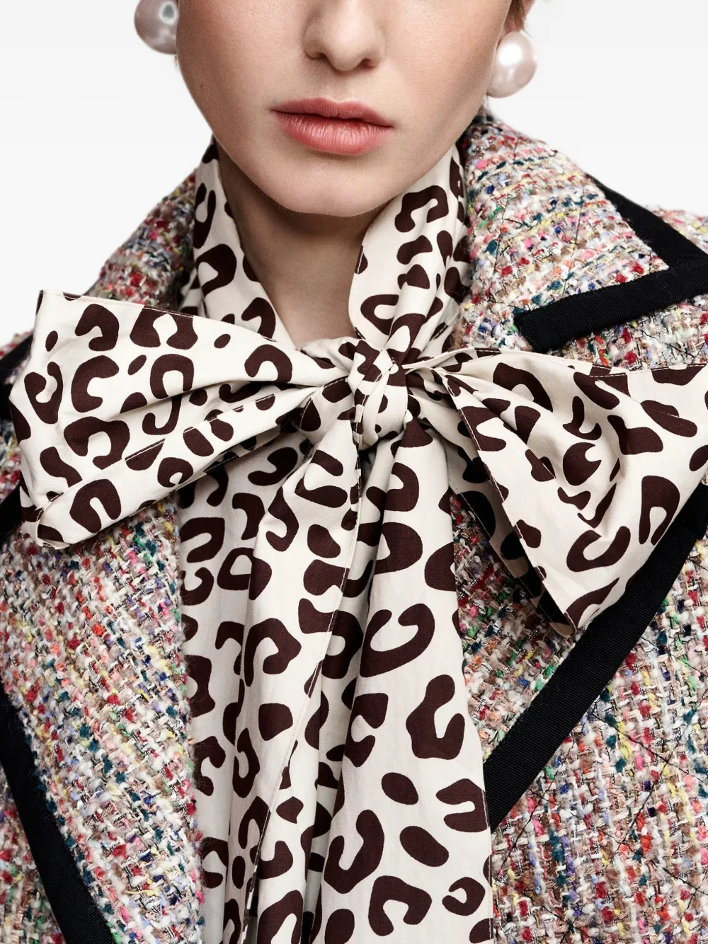 Essentiel Antwerp Kira1 quilted double-breasted jacket Beige