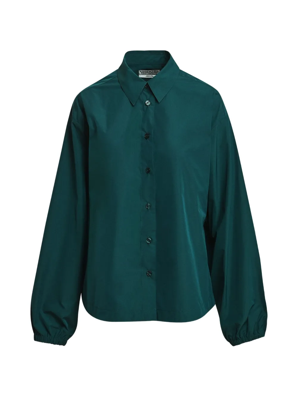 Essentiel Antwerp oversized voluminous-sleeve shirt - Grün