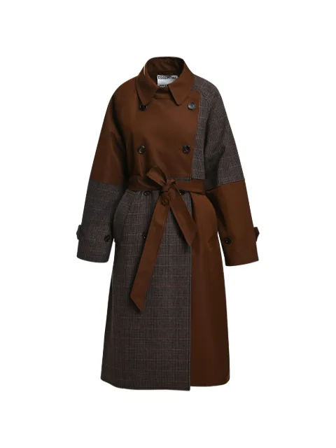 Essentiel Antwerp Casaco color block com abotoamento duplo