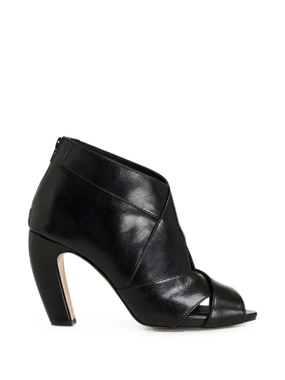 Essentiel Antwerp Keeptoe4 peep-toe sandals Zwart