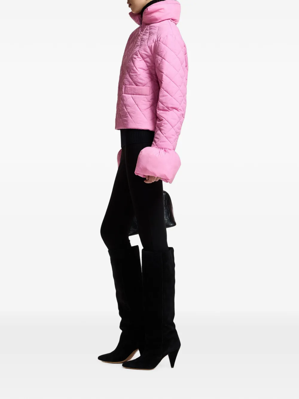 Essentiel Antwerp Gewatteerd jack Roze
