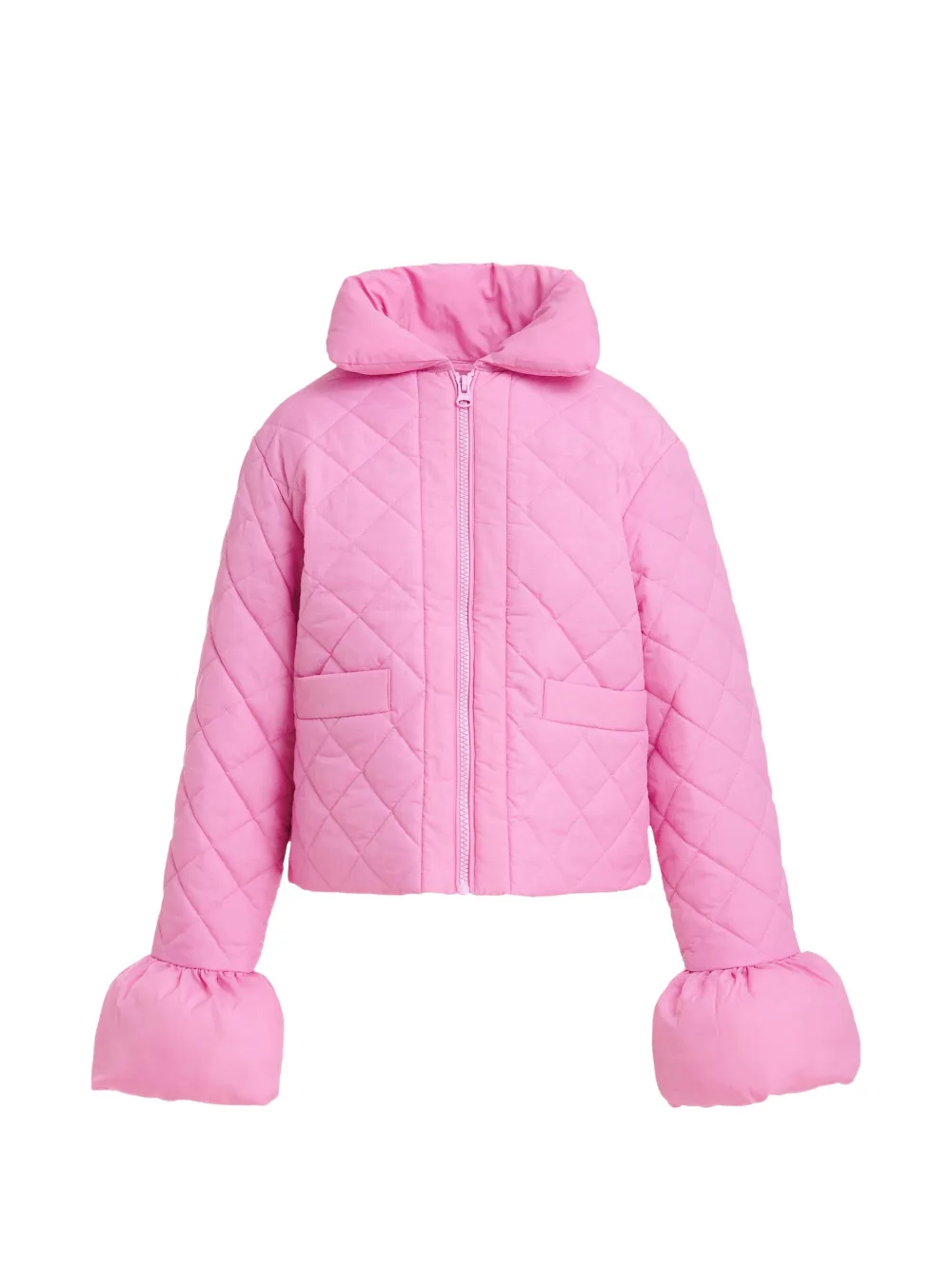 Essentiel Antwerp Gesteppte Kimond Jacke - Rosa