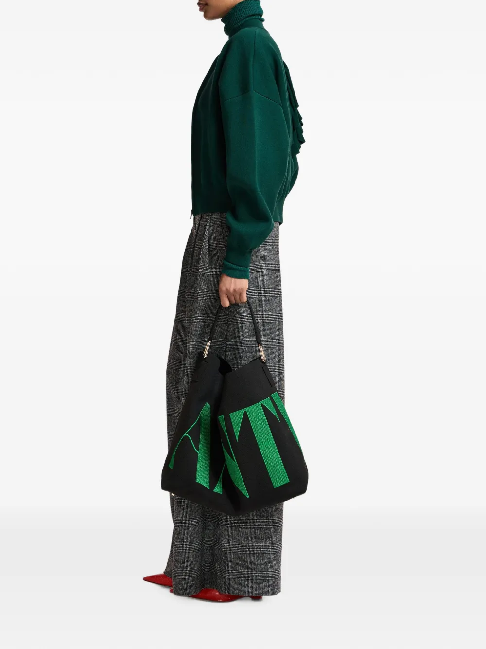 Essentiel Antwerp Kodi vest met rits Groen