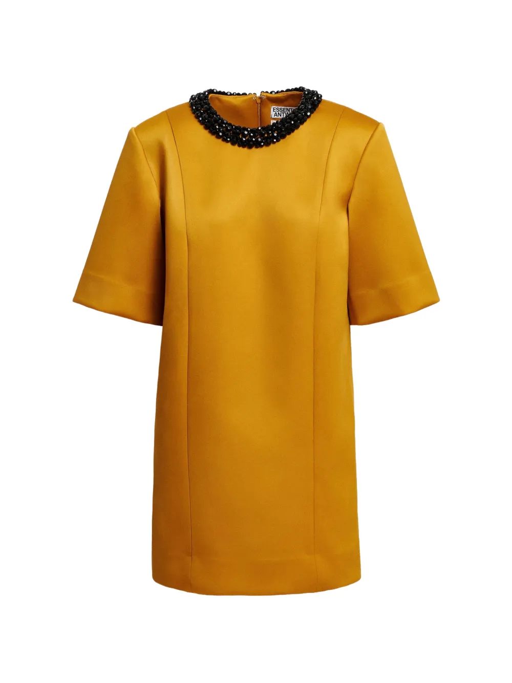 Essentiel Antwerp Kaylin bead-embellished mini dress - Giallo