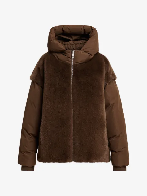 Essentiel Antwerp Kbeauty Steppjacke mit Faux Fur