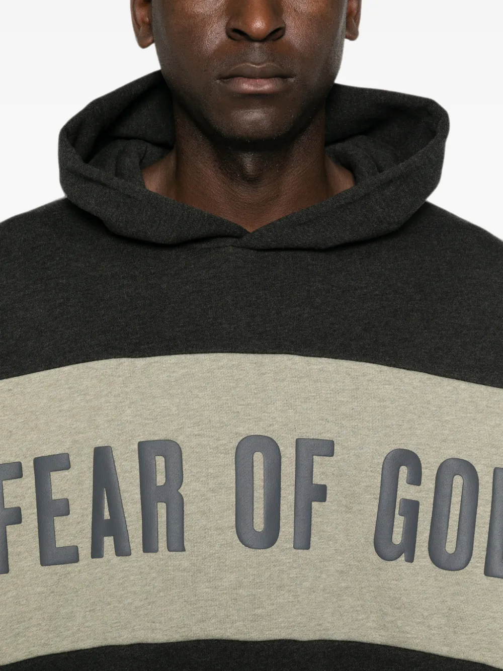 FEAR OF GOD ESSENTIALS Hoodie met logoprint Zwart